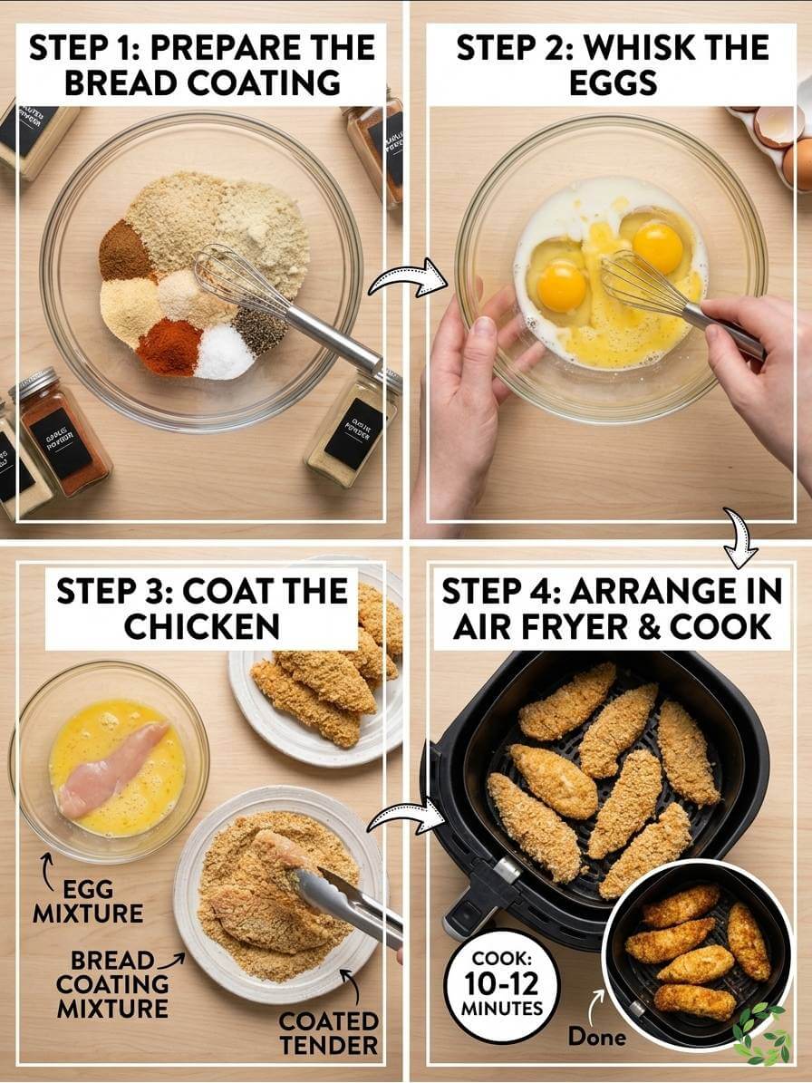 crispy gluten free chicken tenders