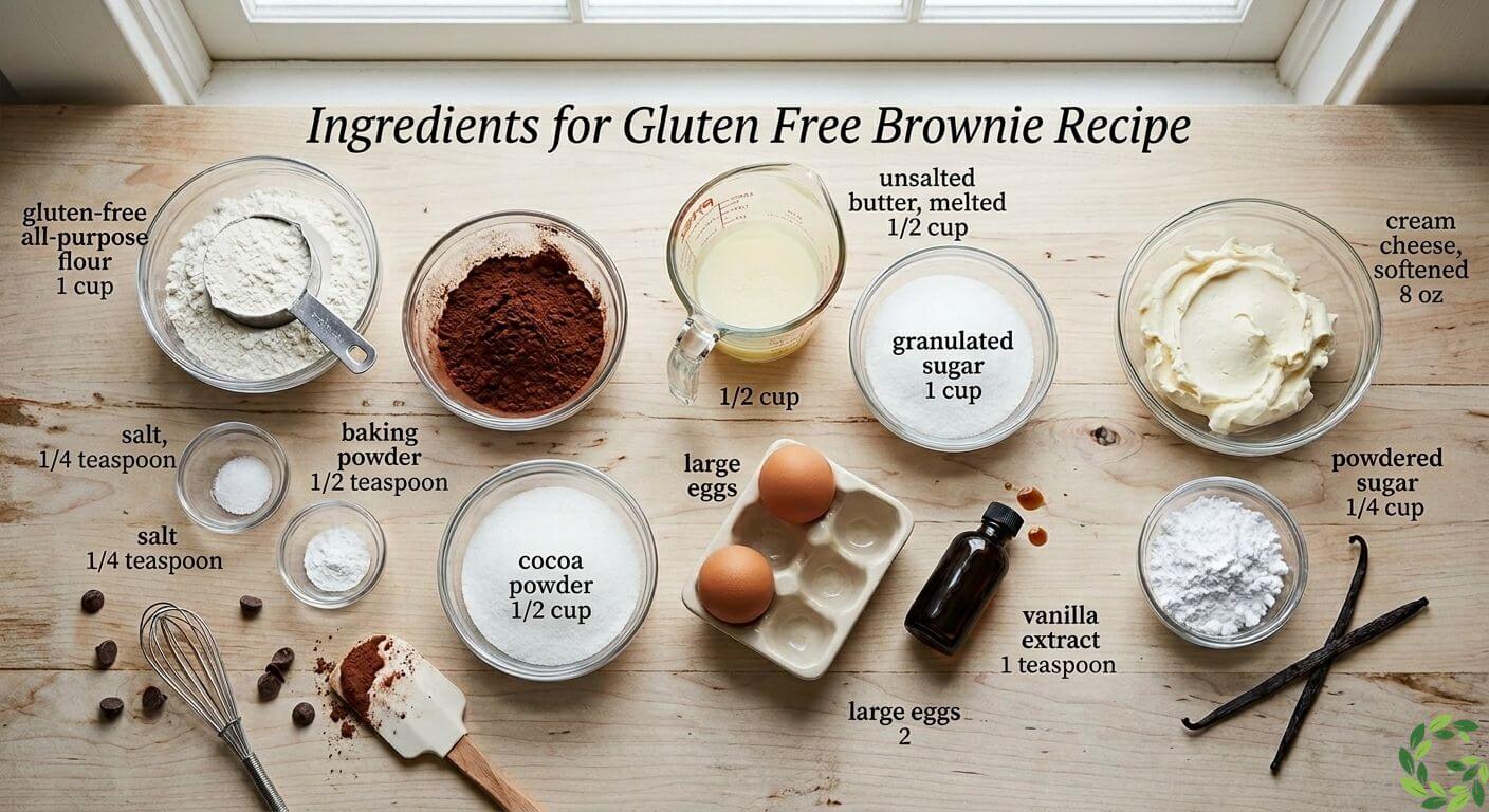 chocolate brownie gluten free recipe
