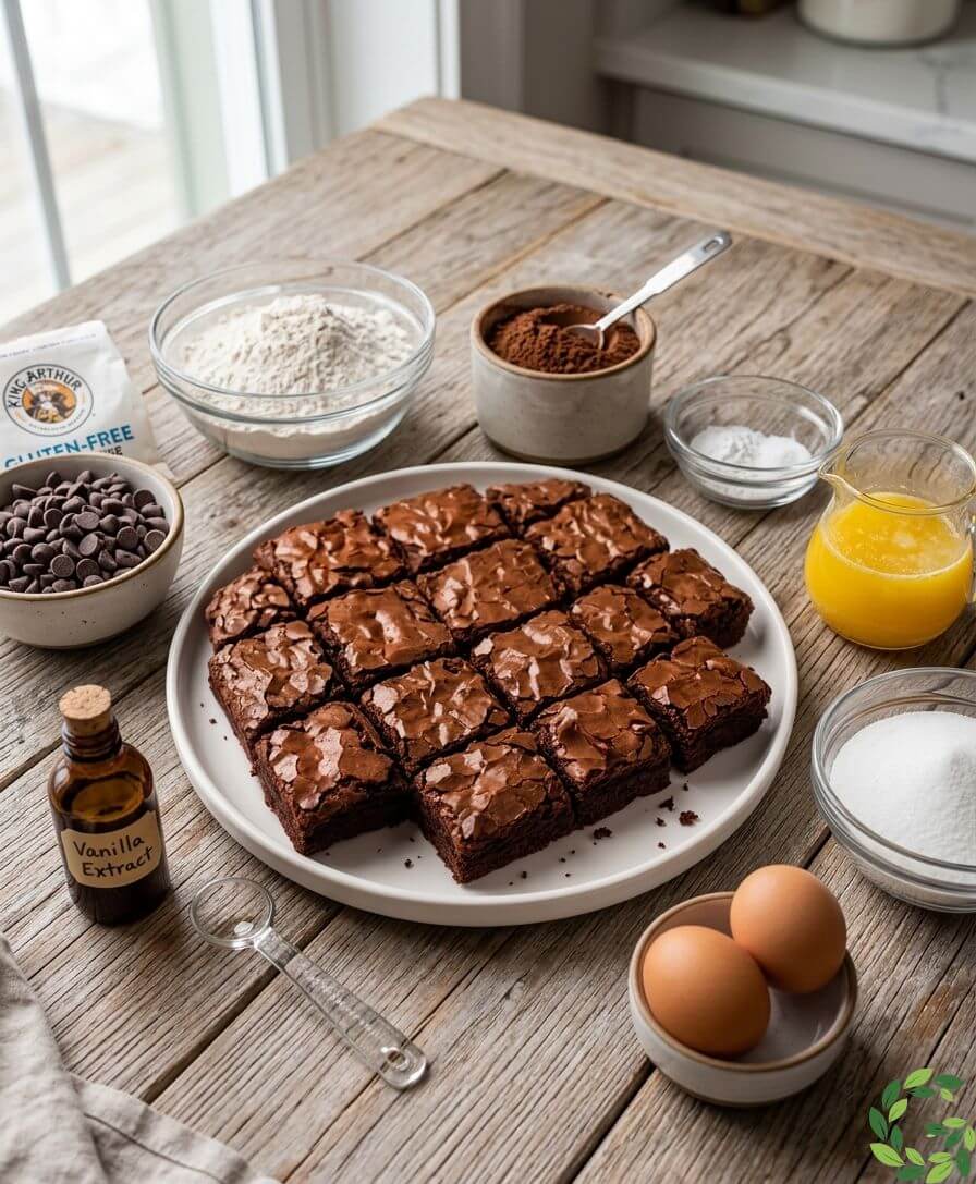 gluten free chocolate brownies