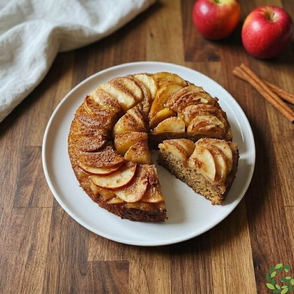gluten free cinnamon apple cake