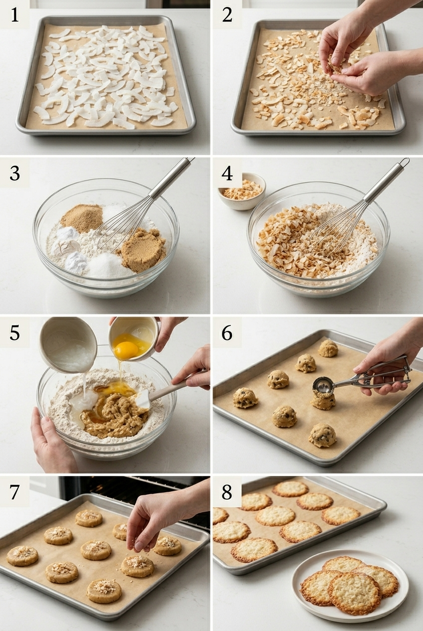 Gluten Free Coconut Cookies