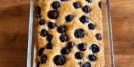 gluten free blueberry lemon bread