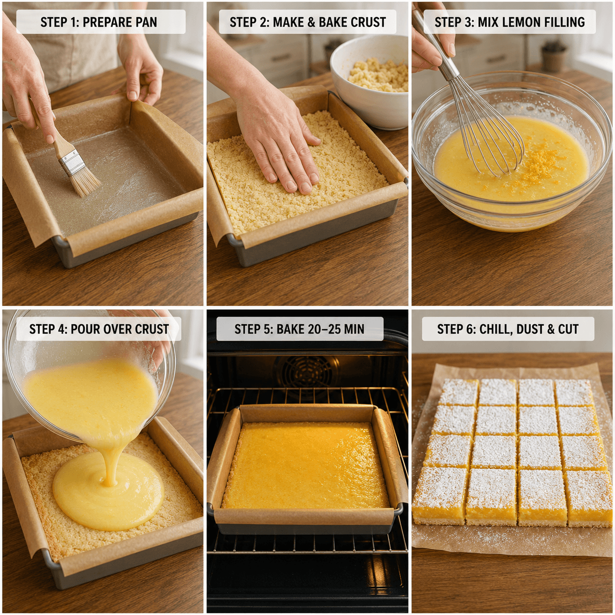 Gluten Free Lemon Bars Recipe