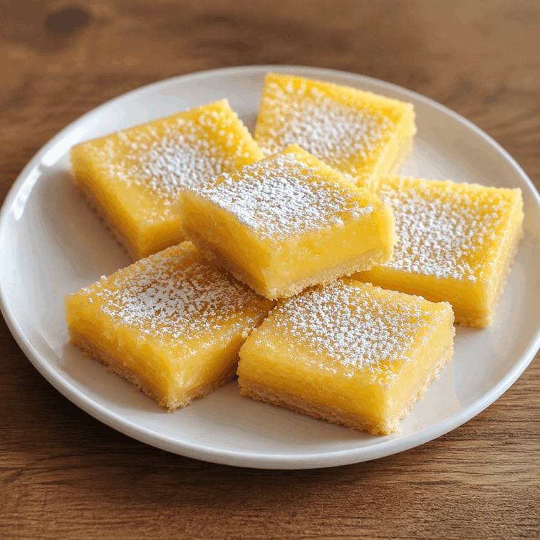 Homemade Gluten Free Lemon Bars