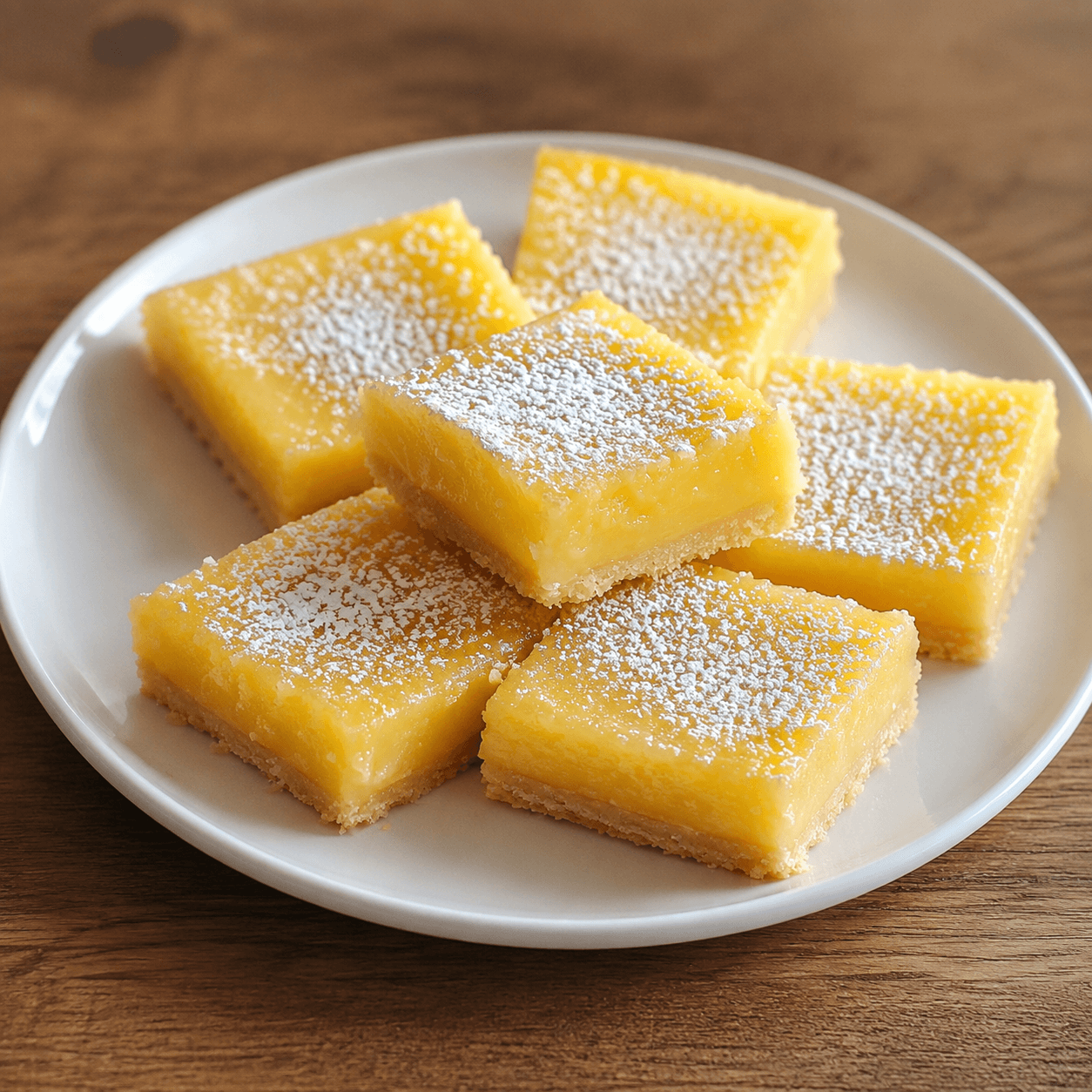 Homemade Gluten Free Lemon Bars