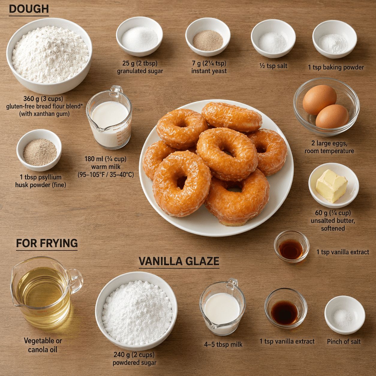 glazed donuts gluten free