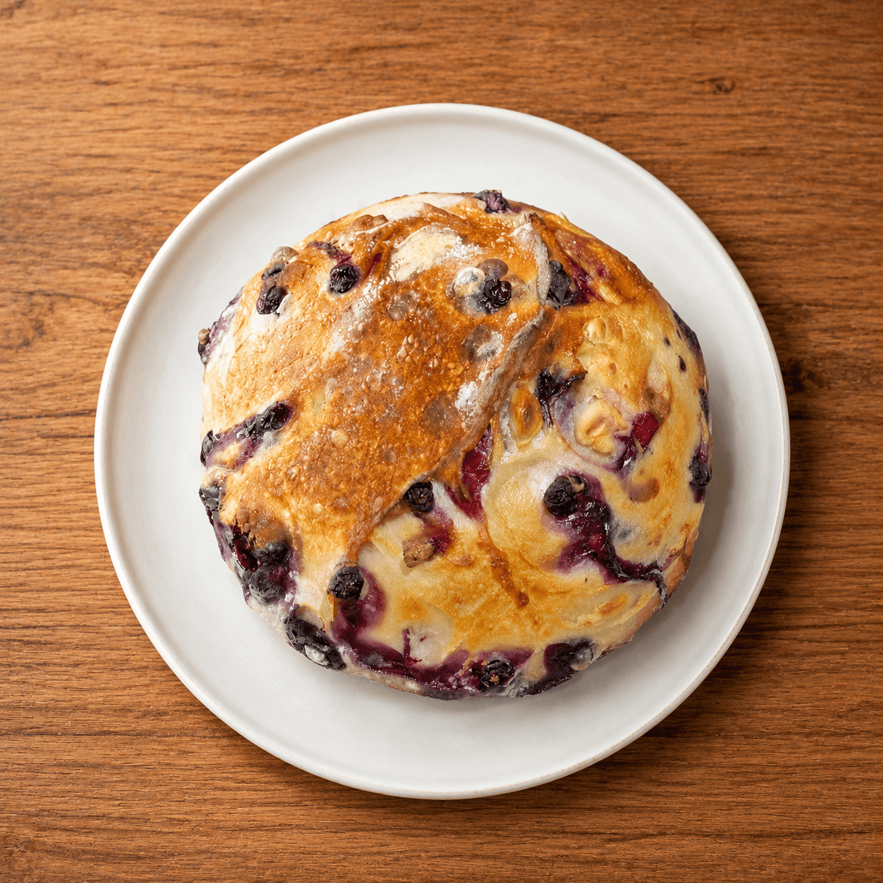 Gluten Free Blueberry Sourdough Bread