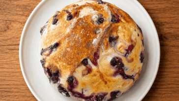 Gluten Free Blueberry Sourdough Bread