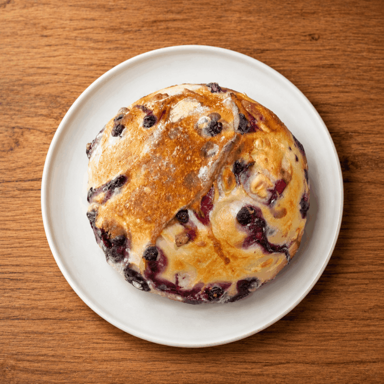 Gluten Free Blueberry Sourdough Bread