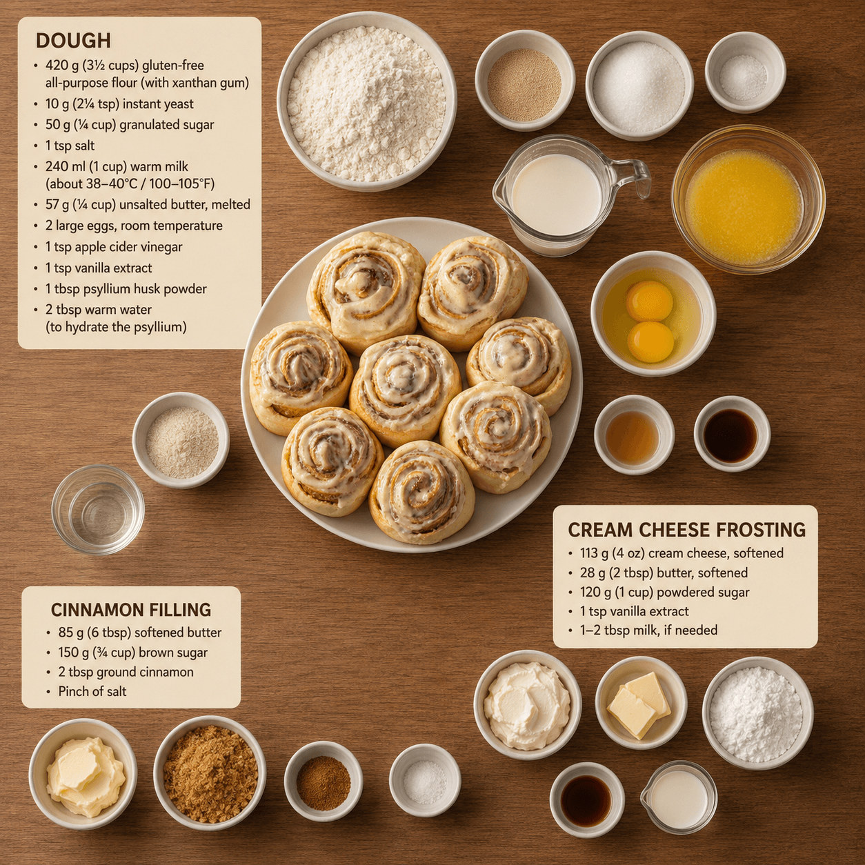 cinnamon bun recipe gluten free