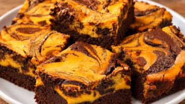 gluten free pumpkin brownies