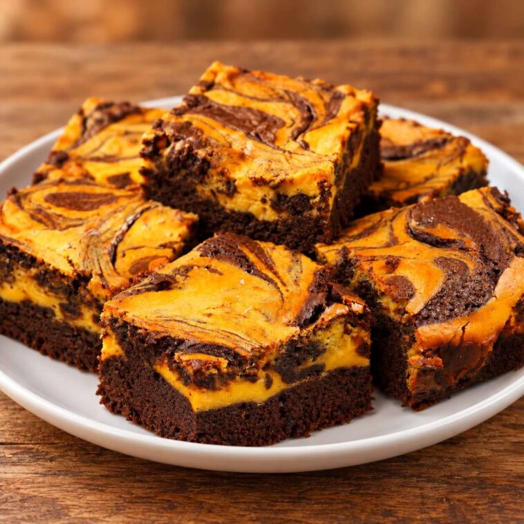 gluten free pumpkin brownies