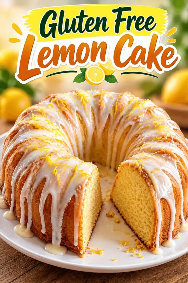 gluten free lemon cake