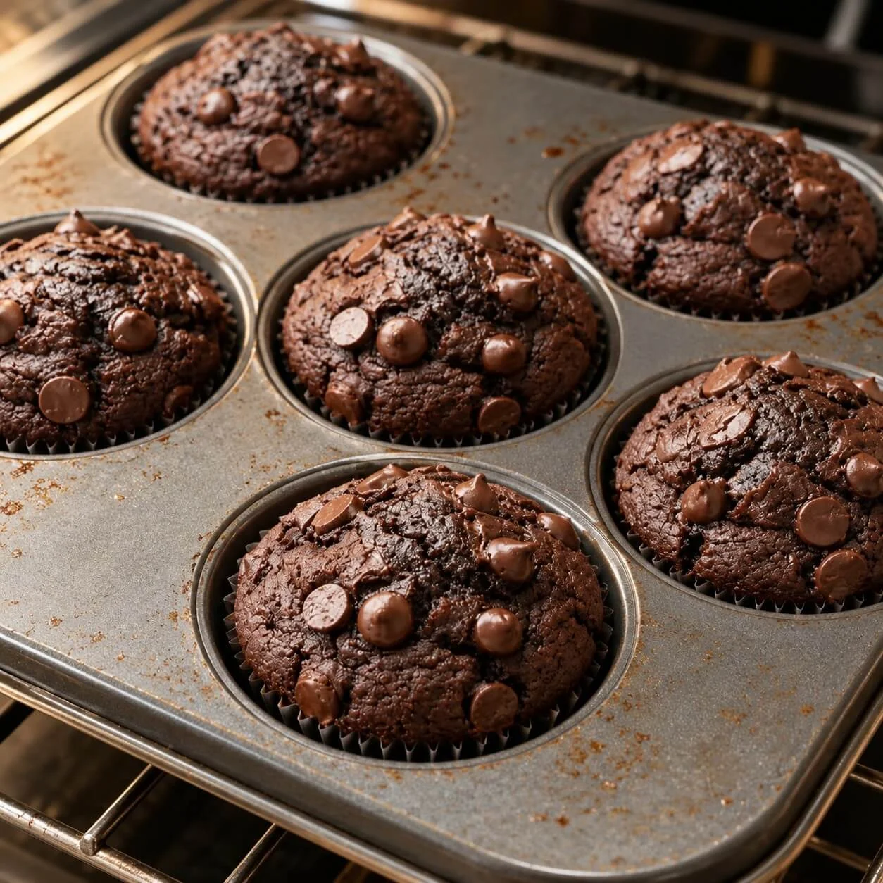 gluten free chocolate chip muffins