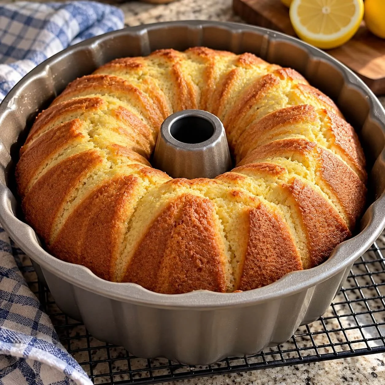 lemon drizzle gluten free cake